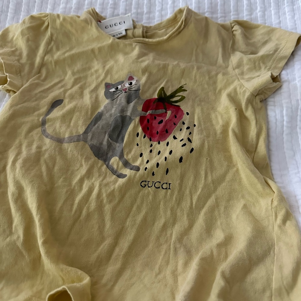 Authentic Gucci T-shirt tee for toddler 24 months